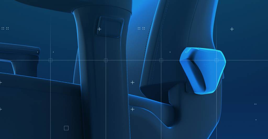 Eines der beiden Handräder des RECARO Exo Gaming Sitzes um die Rückenlehne individuell und stufenlos einzustellen.